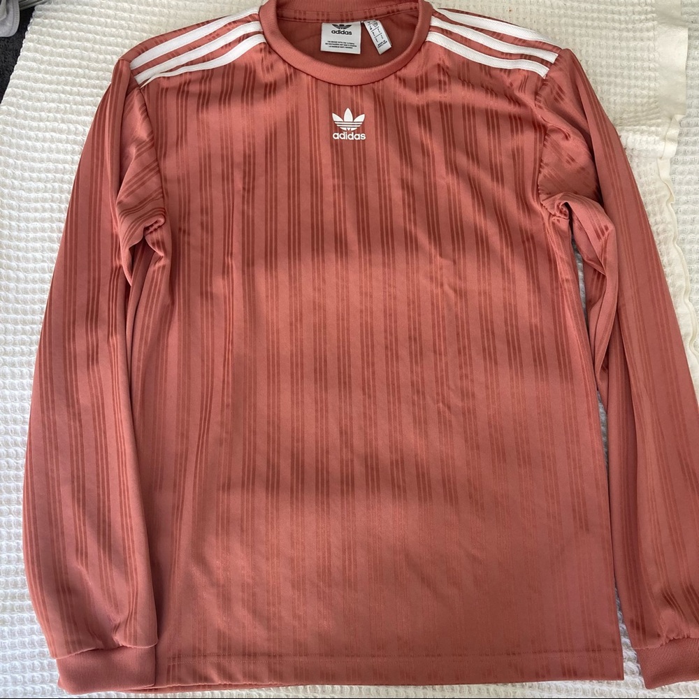 Striped Adidas Long Sleeved Top